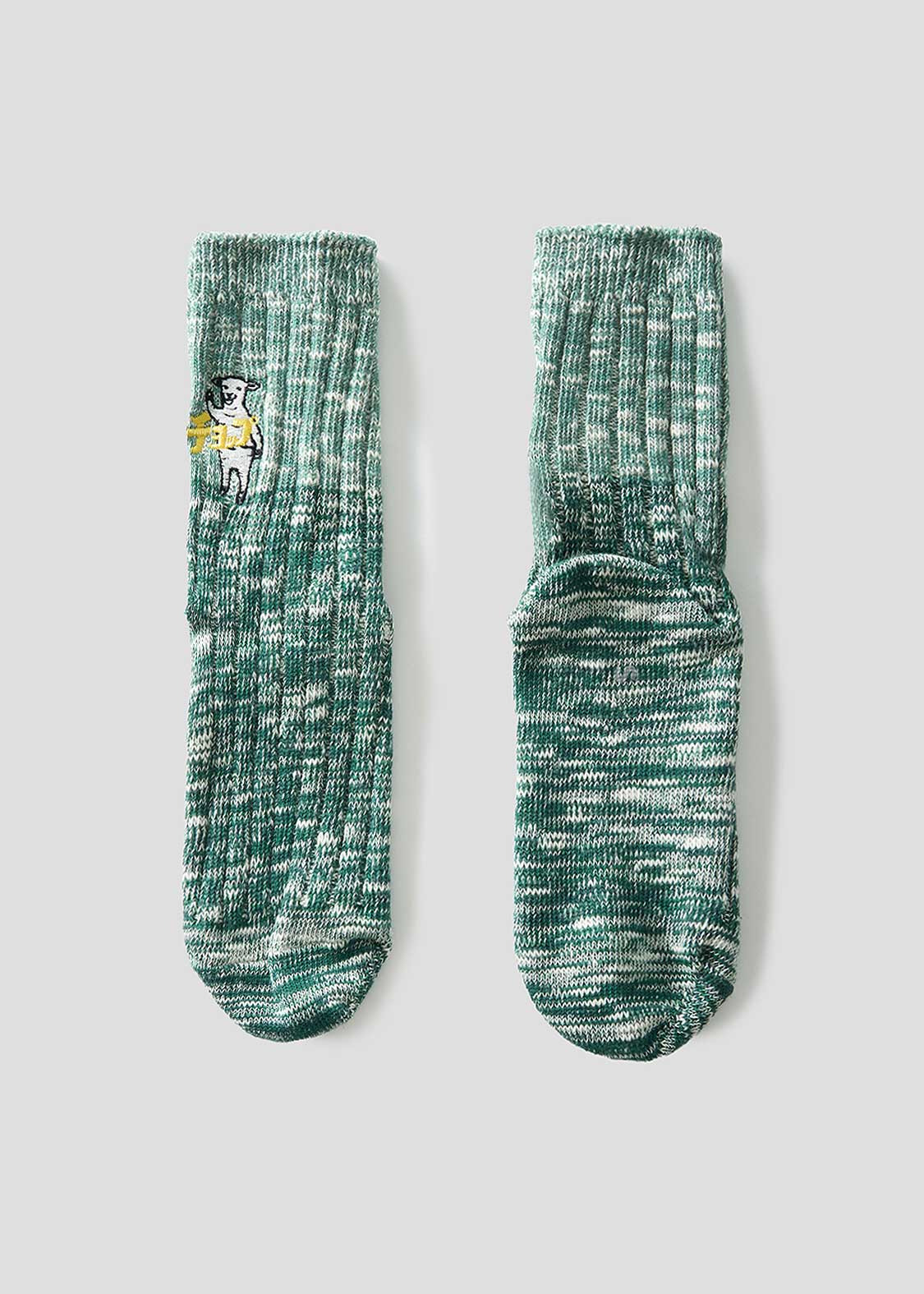 Lamb Chop | Slub Mid Socks