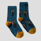 Neko Kaburi Beautiful Shadow A | Mid-Length Socks