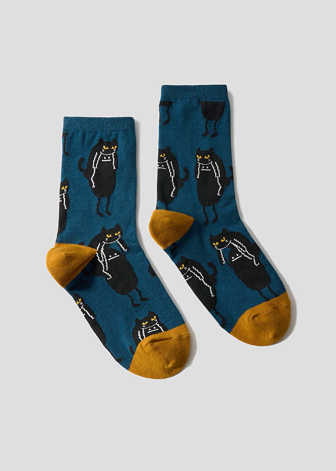 Neko Kaburi Beautiful Shadow A | Mid-Length Socks