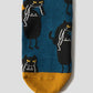Neko Kaburi Beautiful Shadow A | Mid-Length Socks
