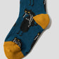 Neko Kaburi Beautiful Shadow A | Mid-Length Socks