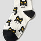 Neko Kaburi Beautiful Shadow B | Mid-Length Socks