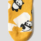 Rolling Pandas Painting | Middle Socks