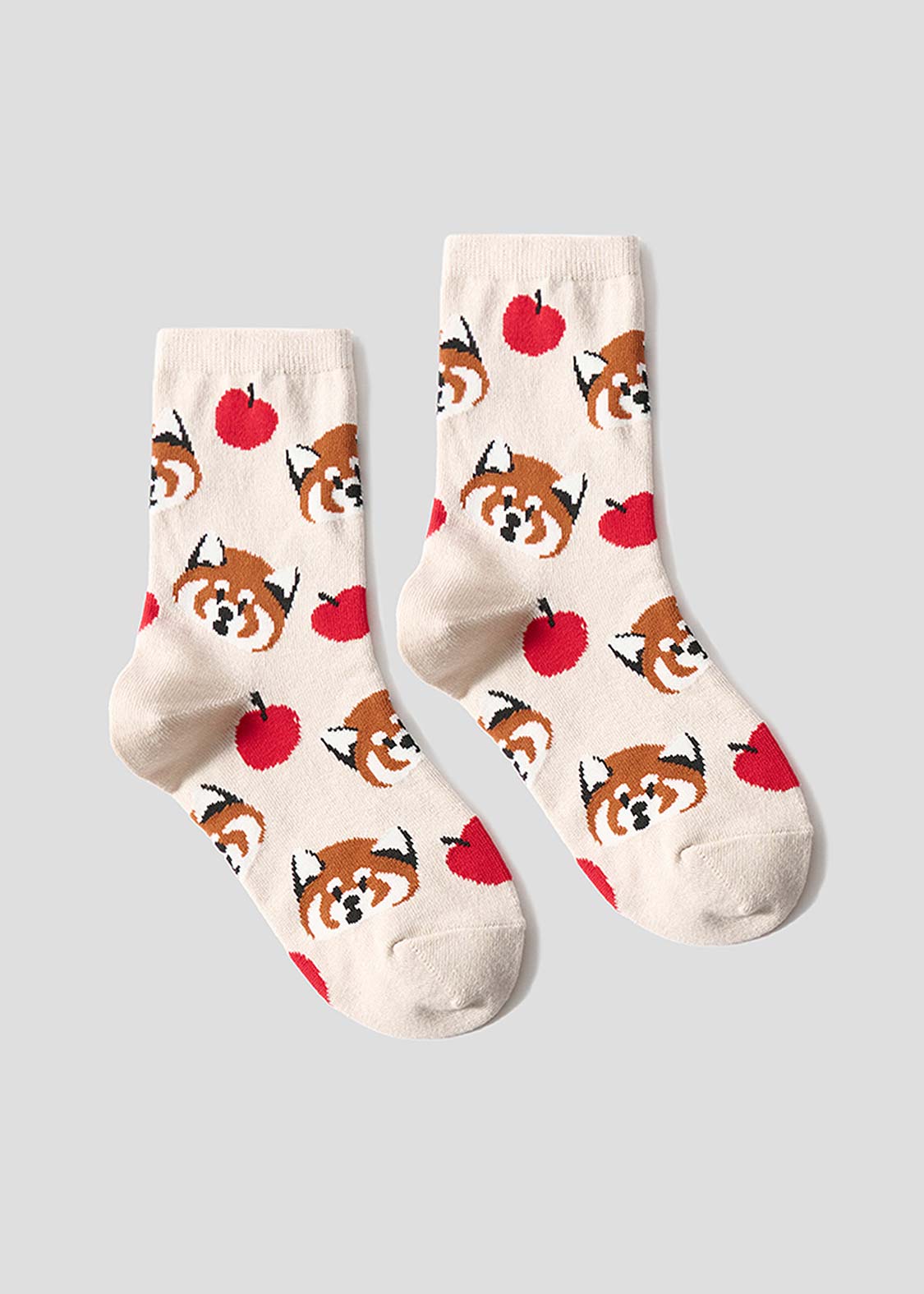 Ikaku B | Linen Mid-Length Socks