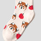 Ikaku B | Linen Mid-Length Socks