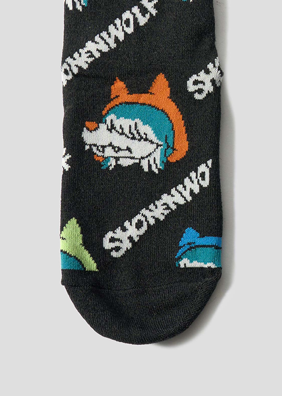 Shonen Wolf | Linen Mid-Length Socks