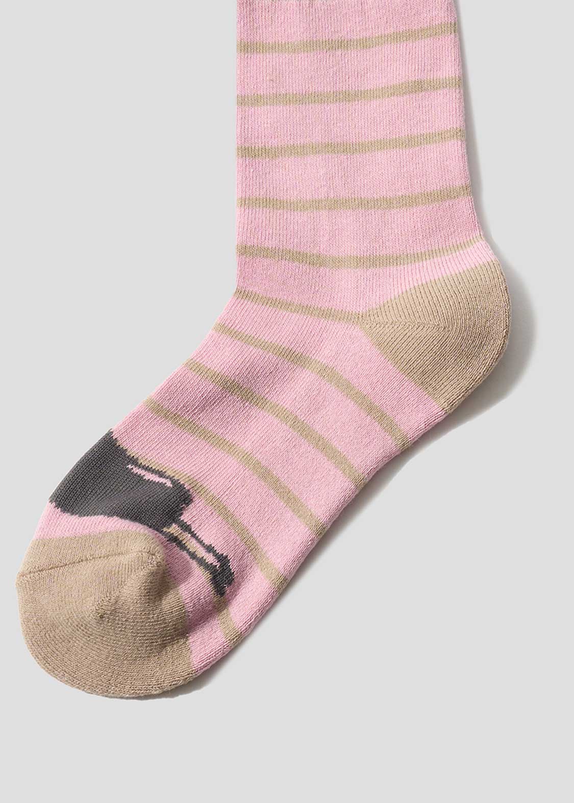 Beautiful Shadow A | Mid-Calf Socks
