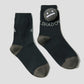 Beautiful Shadow Zoom DRK | Mascot-Attached Mid-Calf Socks