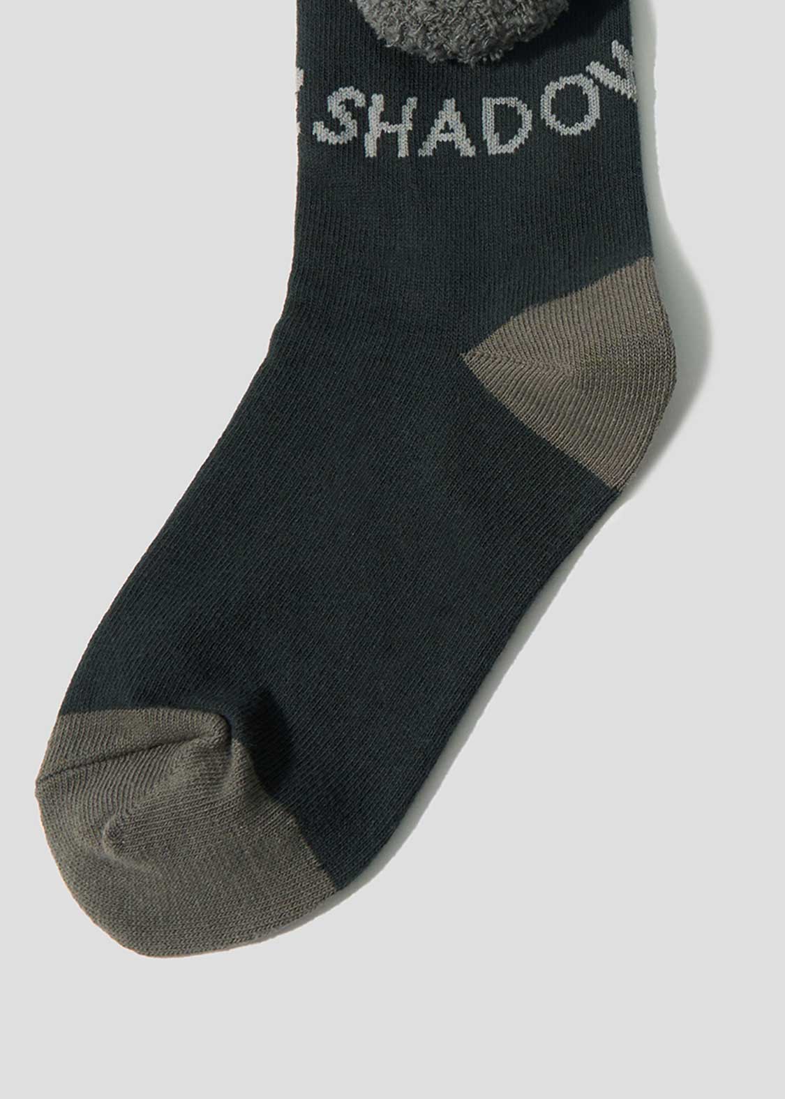 Beautiful Shadow Zoom DRK | Mascot-Attached Mid-Calf Socks