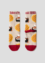 Ikaku Take A Break | Mid-Calf Socks