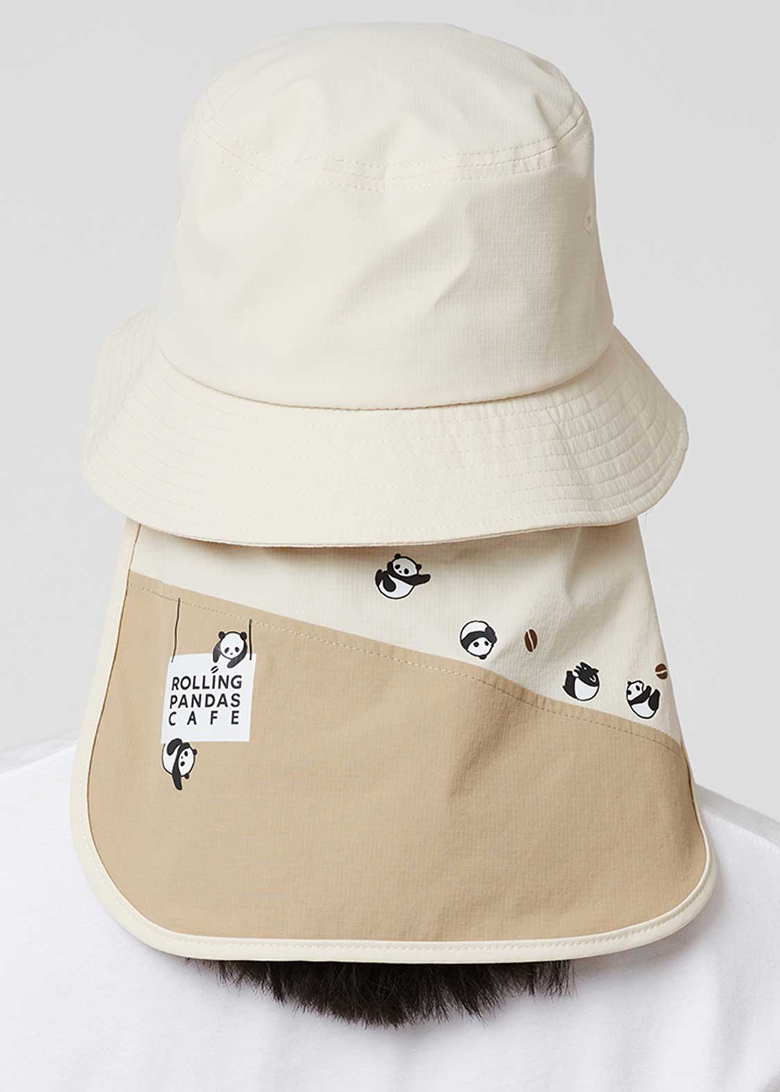 Hat with Strap (Rolling Pandas Cafe)