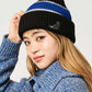 Beautiful Shadow DRK | Pom-Pom Knit Line Cap