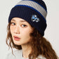 Rolling Pandas Pennant | Pom Pom Knit Line Cap