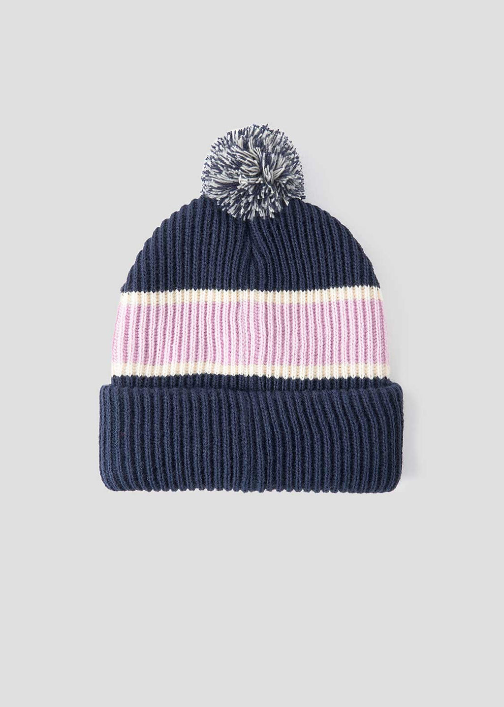 Big Mimi | Pom-Pom Knit Line Cap