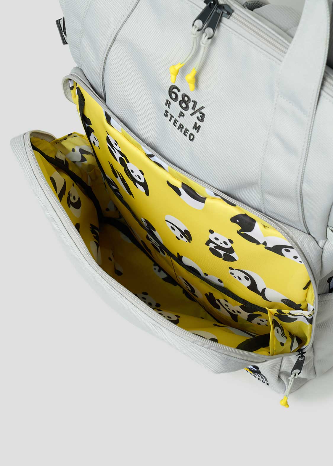 Rolling Pandas Records | 2-Way Backpack