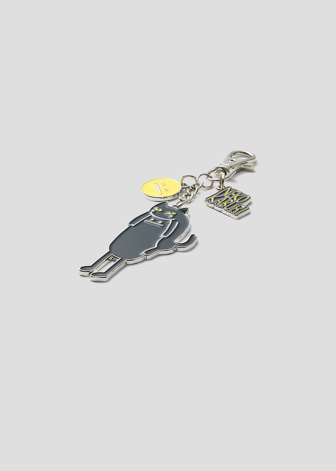 Nekokaburi Beautiful Shadow | Metal Keychain