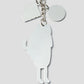Nekokaburi Beautiful Shadow | Metal Keychain