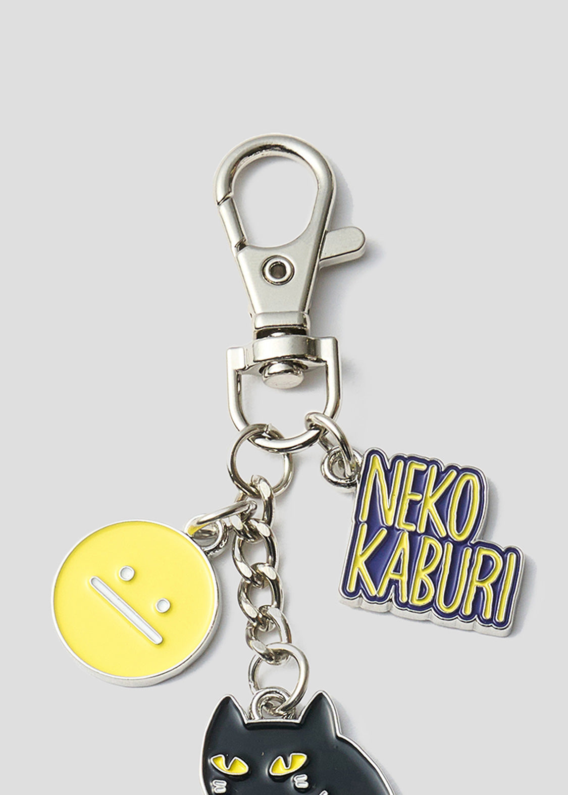 Nekokaburi Beautiful Shadow | Metal Keychain