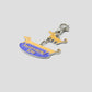 Nagasugiru Inu | Metal Keychain