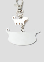 Nagasugiru Inu | Metal Keychain