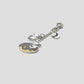 Rolling Pandas | Metal Keychain