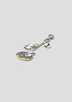 Rolling Pandas | Metal Keychain