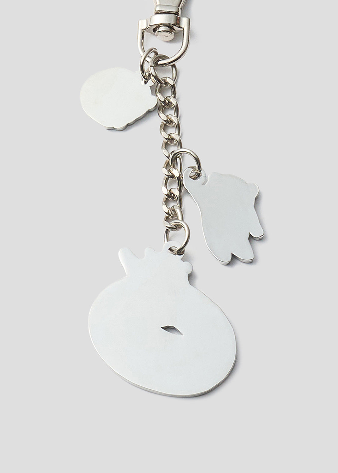 Rolling Pandas | Metal Keychain