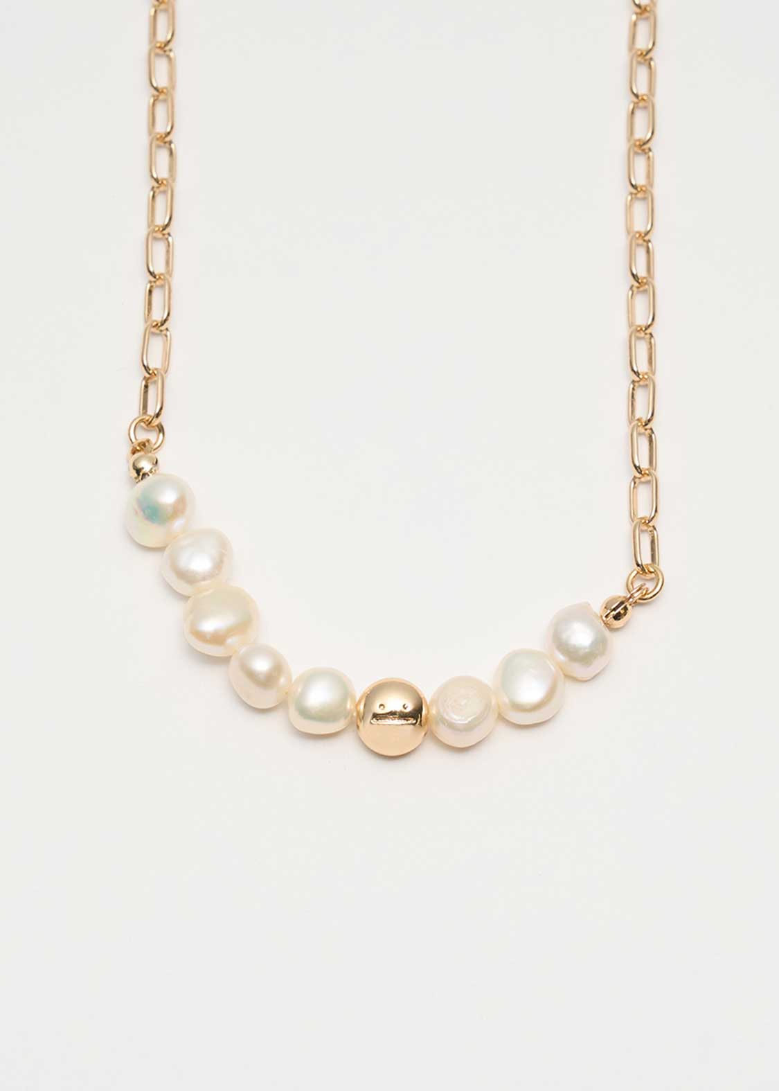 Beautiful Shadow Zoom A | Baroque Pearl Necklace