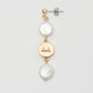 Beautiful Shadow Zoom C | 3-Piece Baroque Pearl Earrings
