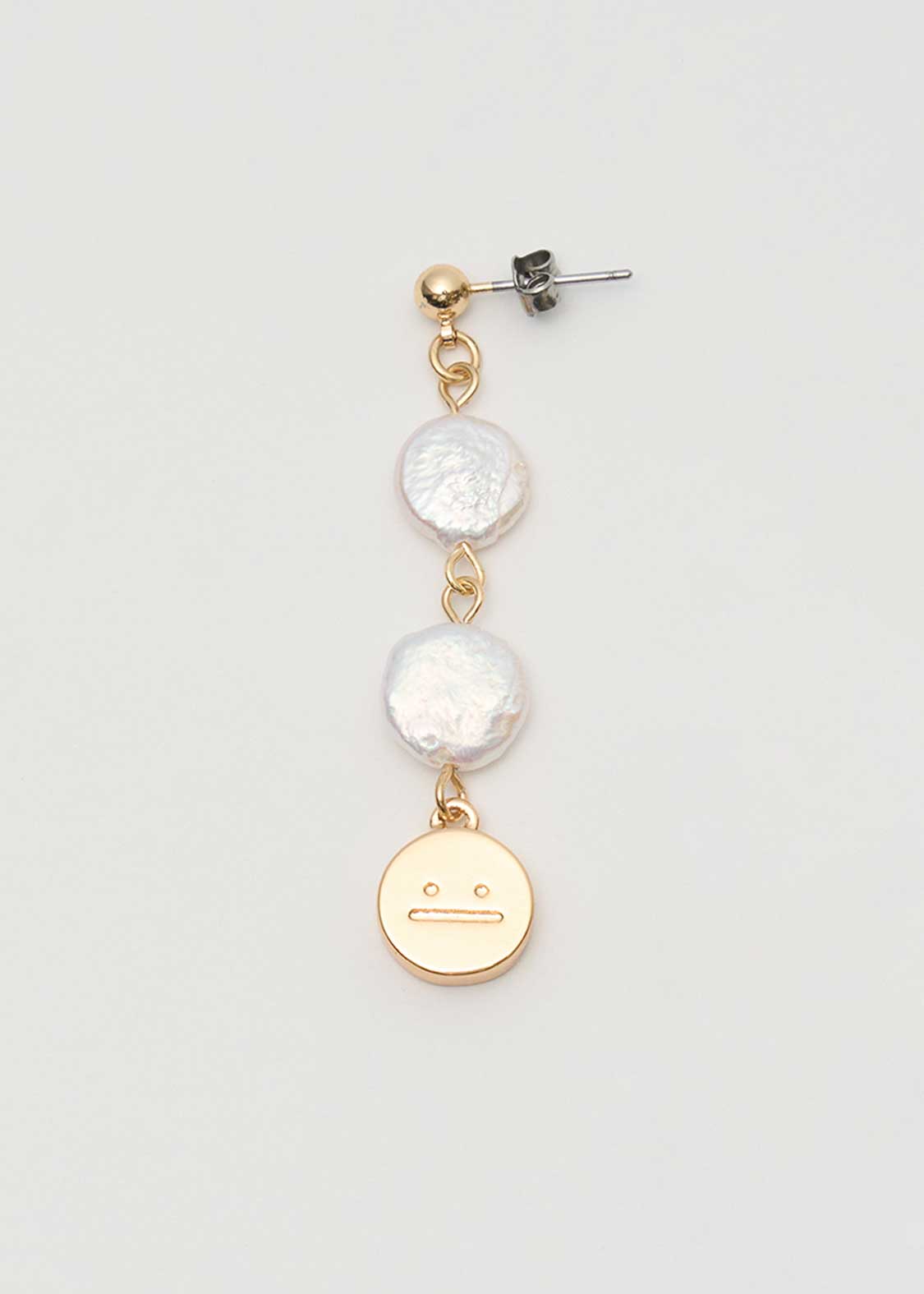 Beautiful Shadow Zoom C | 3-Piece Baroque Pearl Earrings