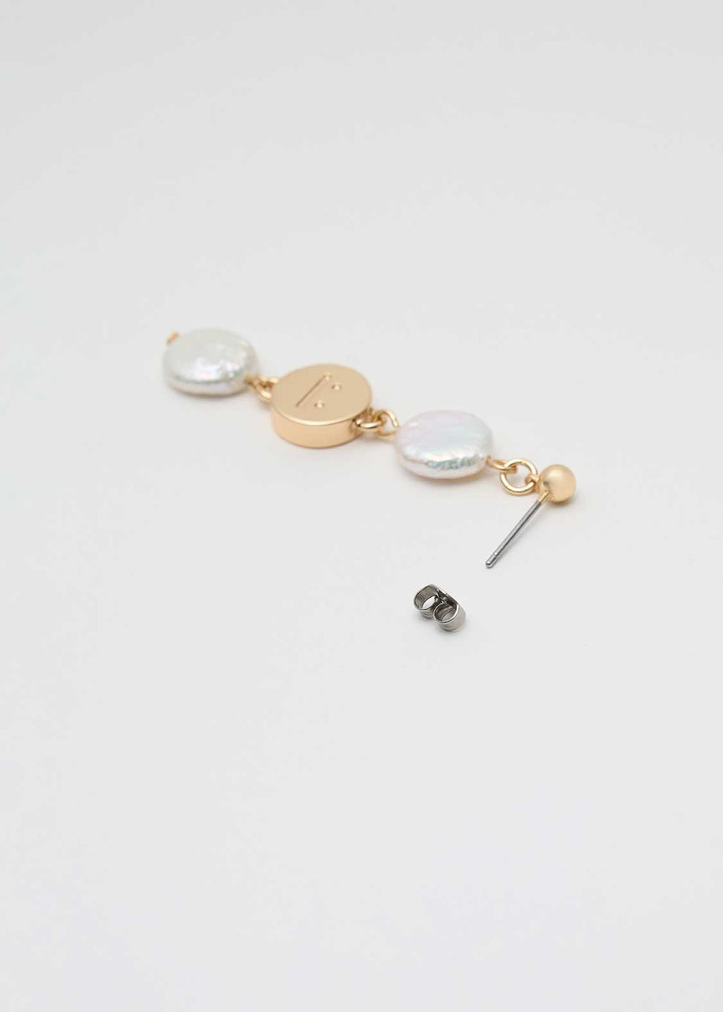 Beautiful Shadow Zoom C | 3-Piece Baroque Pearl Earrings