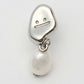 Beautiful Shadow Zoom D | Single Baroque Pearl Earrings