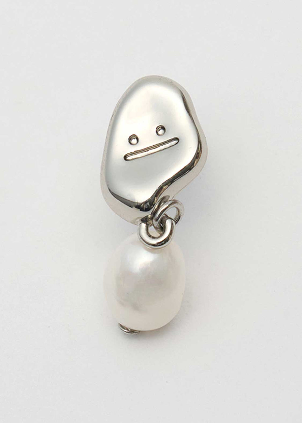 Beautiful Shadow Zoom D | Single Baroque Pearl Earrings