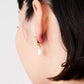Beautiful Shadow Zoom C | Single Baroque Pearl Earrings
