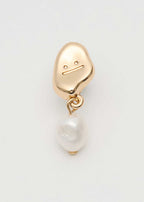 Beautiful Shadow Zoom C | Single Baroque Pearl Earrings