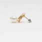Beautiful Shadow B | Pearl Earrings