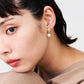 Beautiful Shadow B | Pearl Earrings