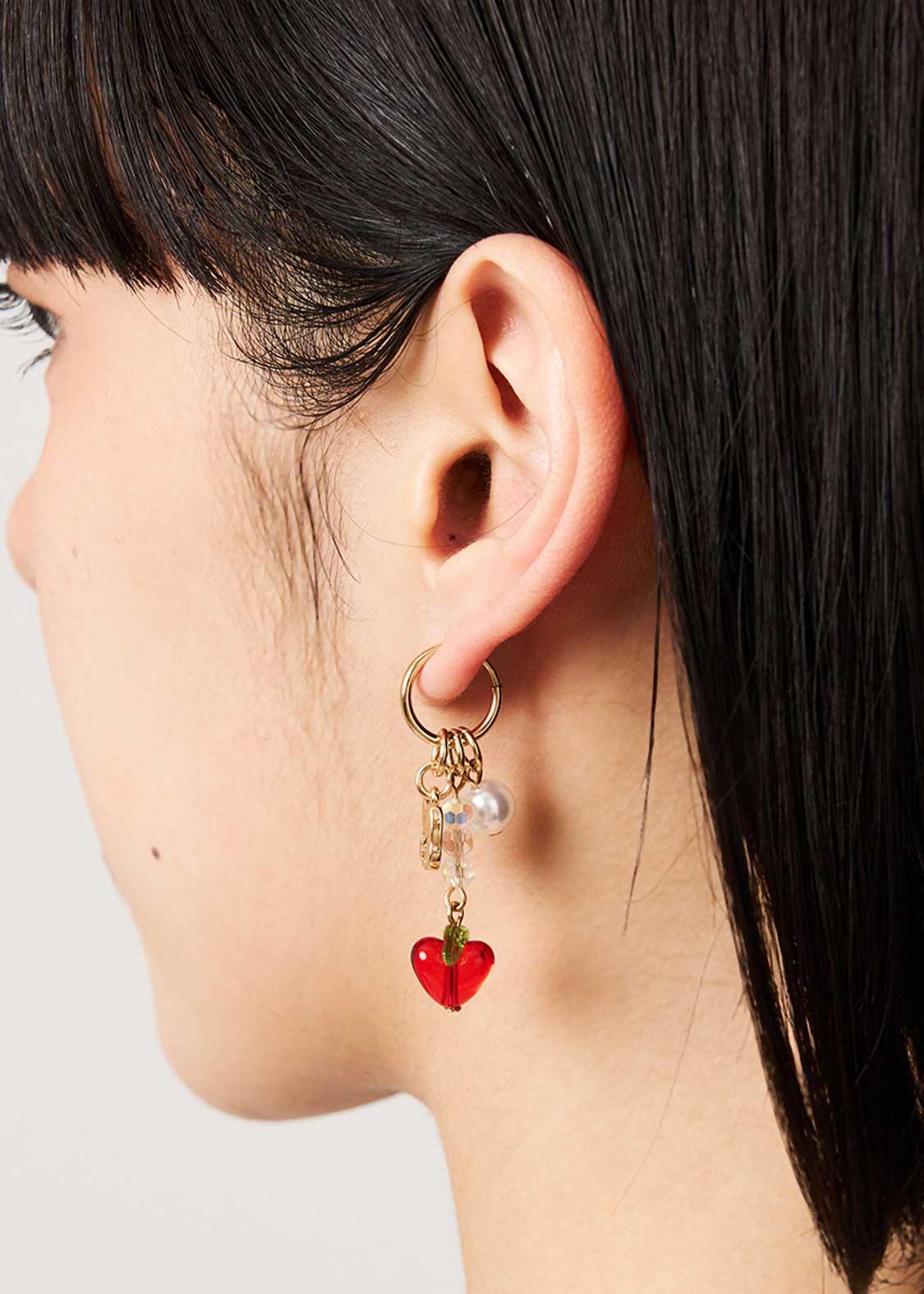 Ikaku Face B | Beaded Earrings