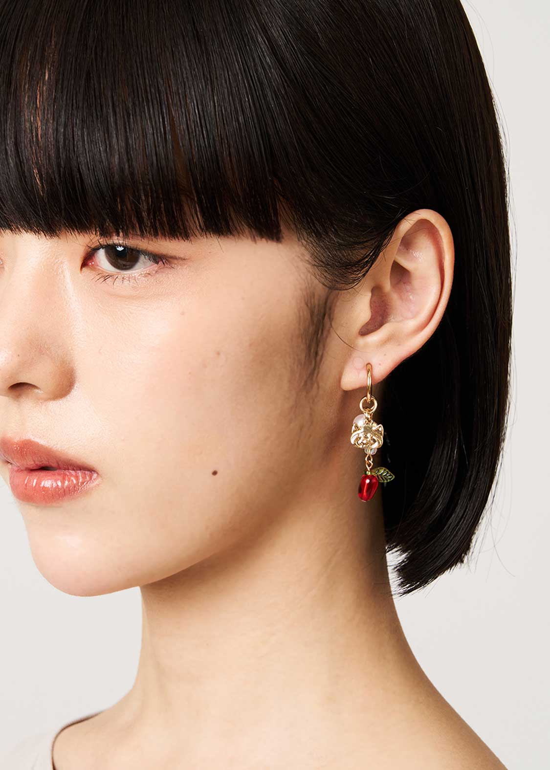 Ikaku Face B | Beaded Earrings