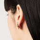 Beautiful Shadow Zoom B | Flower Motif Earrings