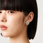 Beautiful Shadow Zoom B | Flower Motif Earrings