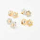 Beautiful Shadow Zoom B | Flower Motif Earrings