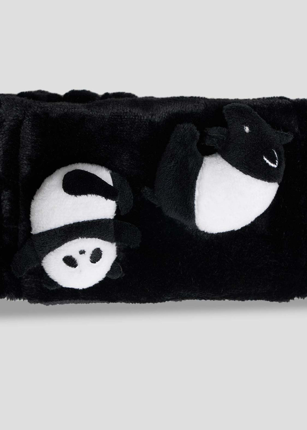 Rolling Pandas | Plush Headband