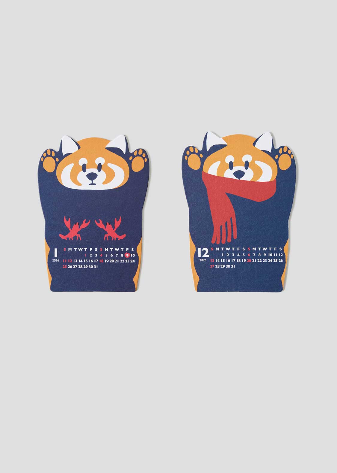 Ikaku | Die-Cut Desk Calendar