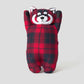 Ikaku Red | Checkered Stuffed Toy