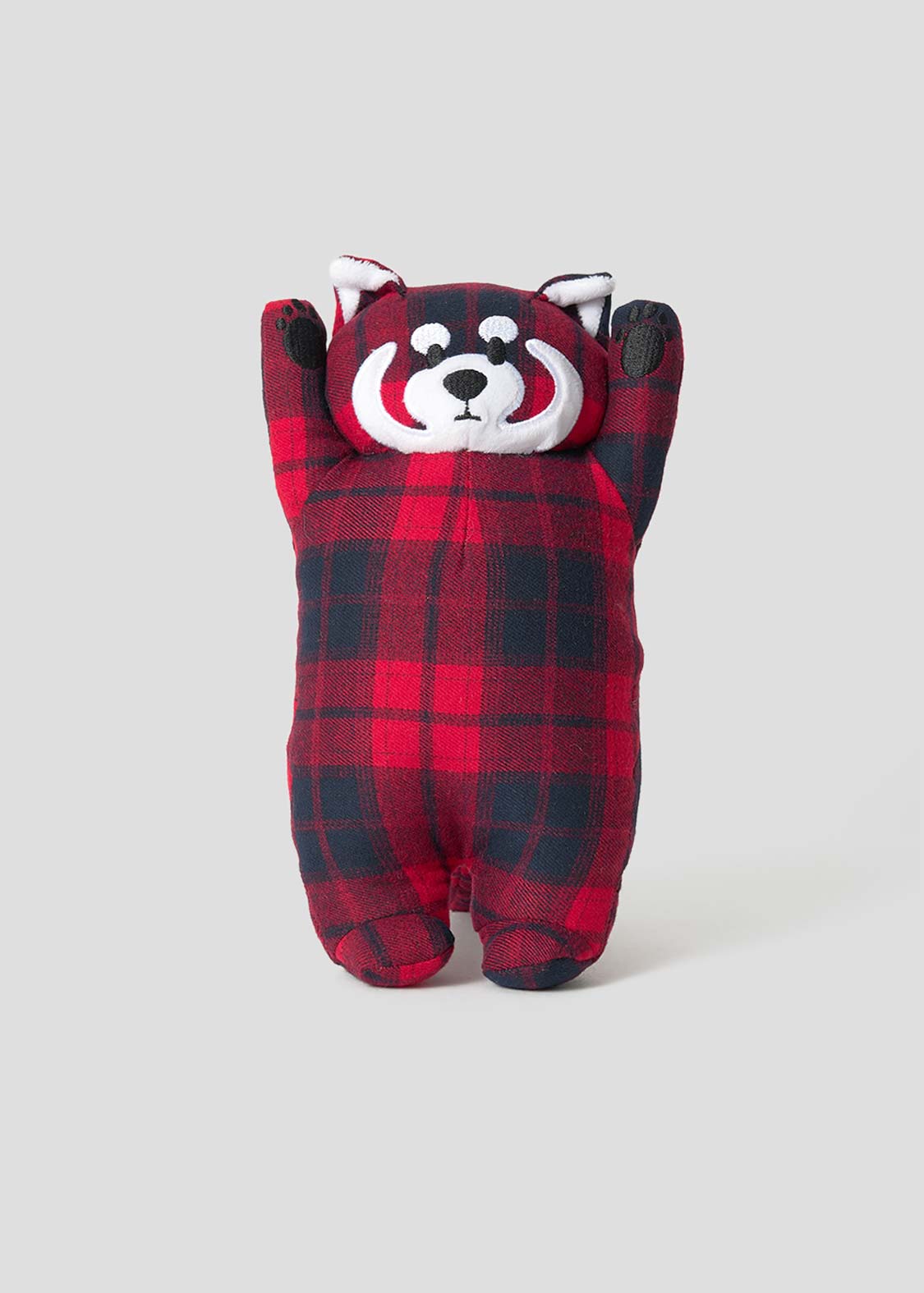 Ikaku Red | Checkered Stuffed Toy