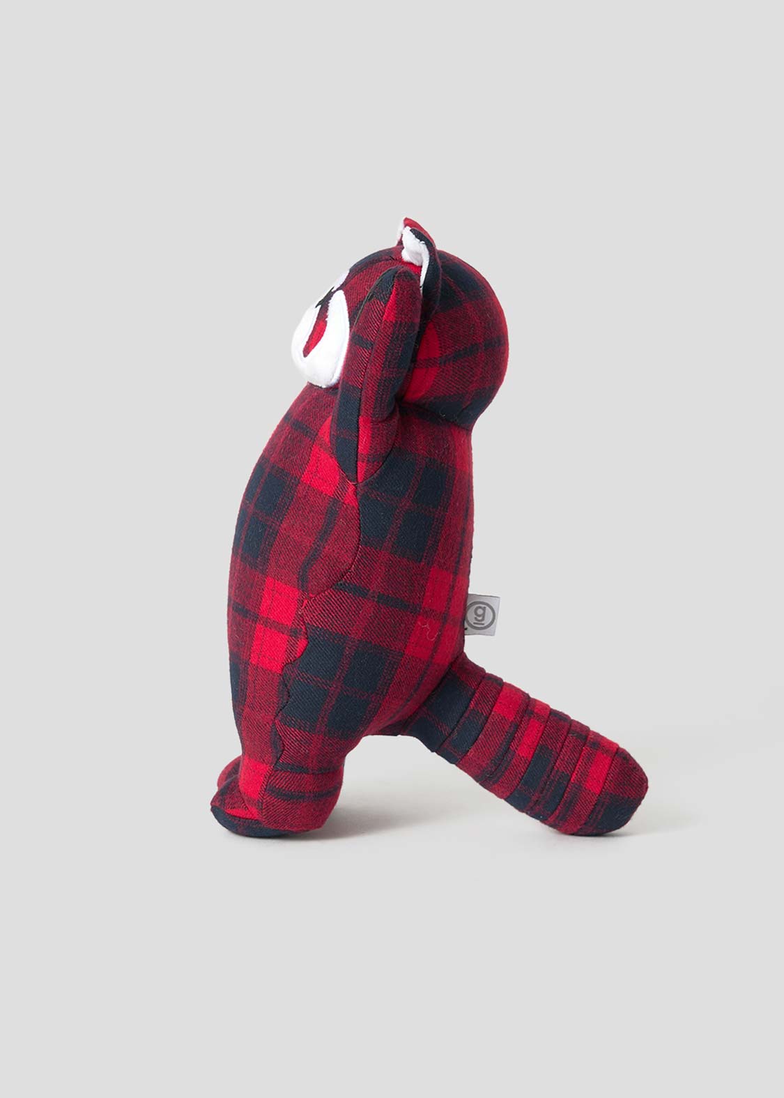 Ikaku Red | Checkered Stuffed Toy