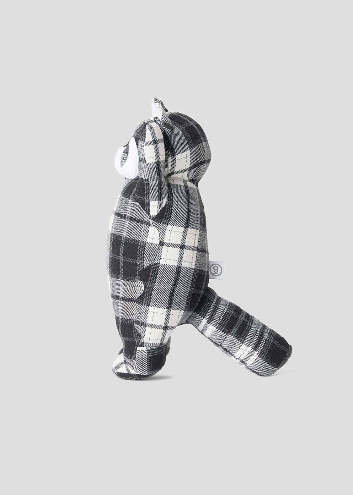 Ikaku BW | Checkered Stuffed Toy