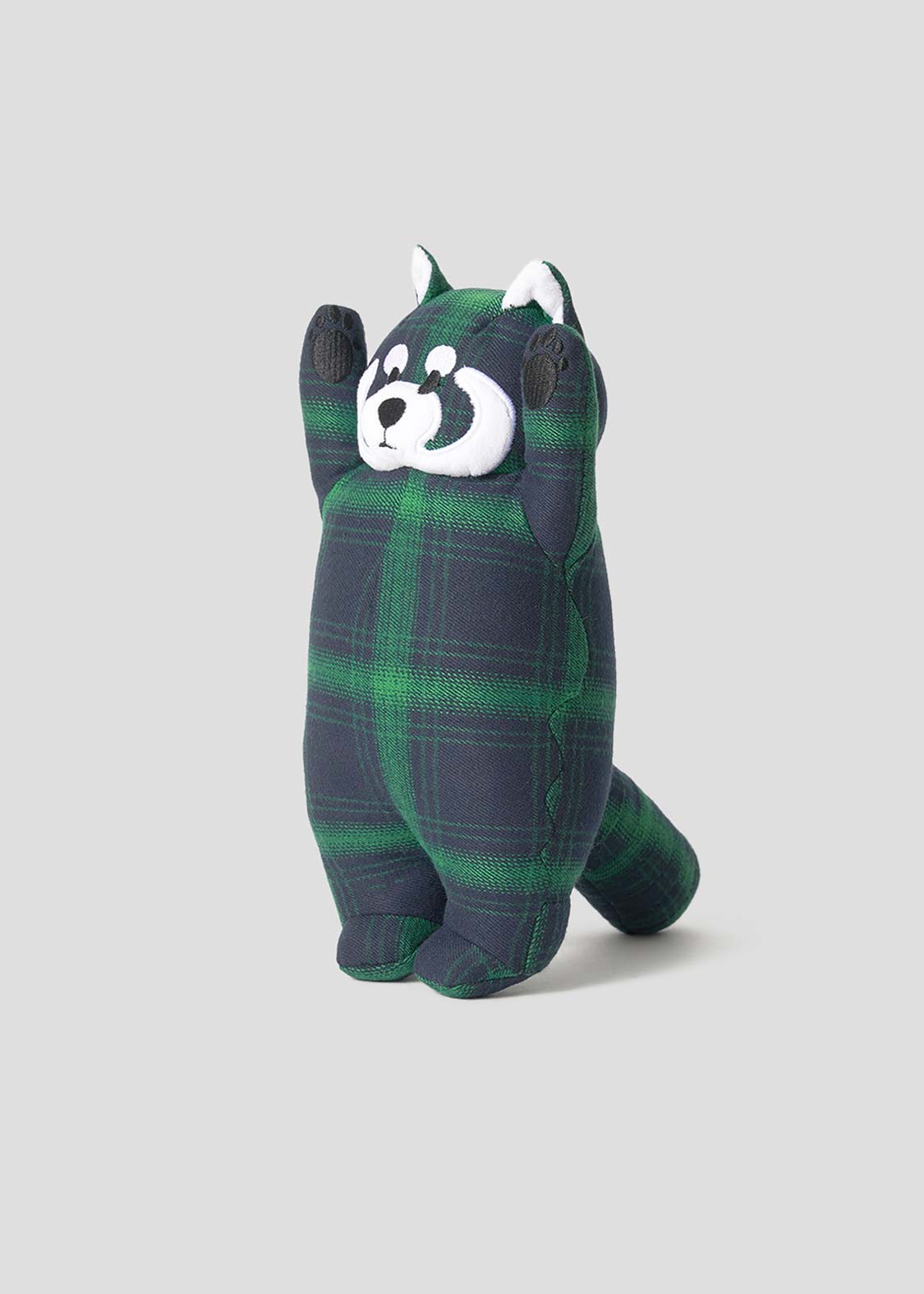 Ikaku Green | Checkered Stuffed Toy