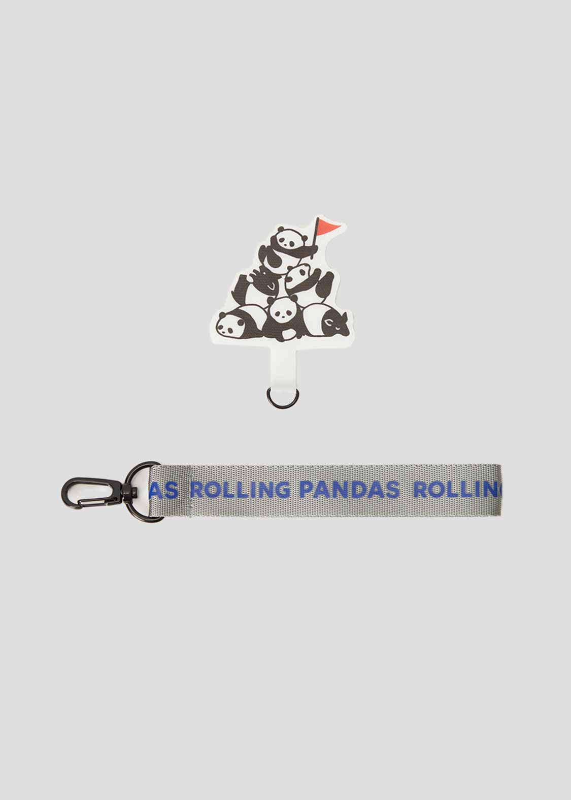 Mobile Strap (Rolling Pandas Symbolic)